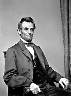 President Lincoln Fake Beard